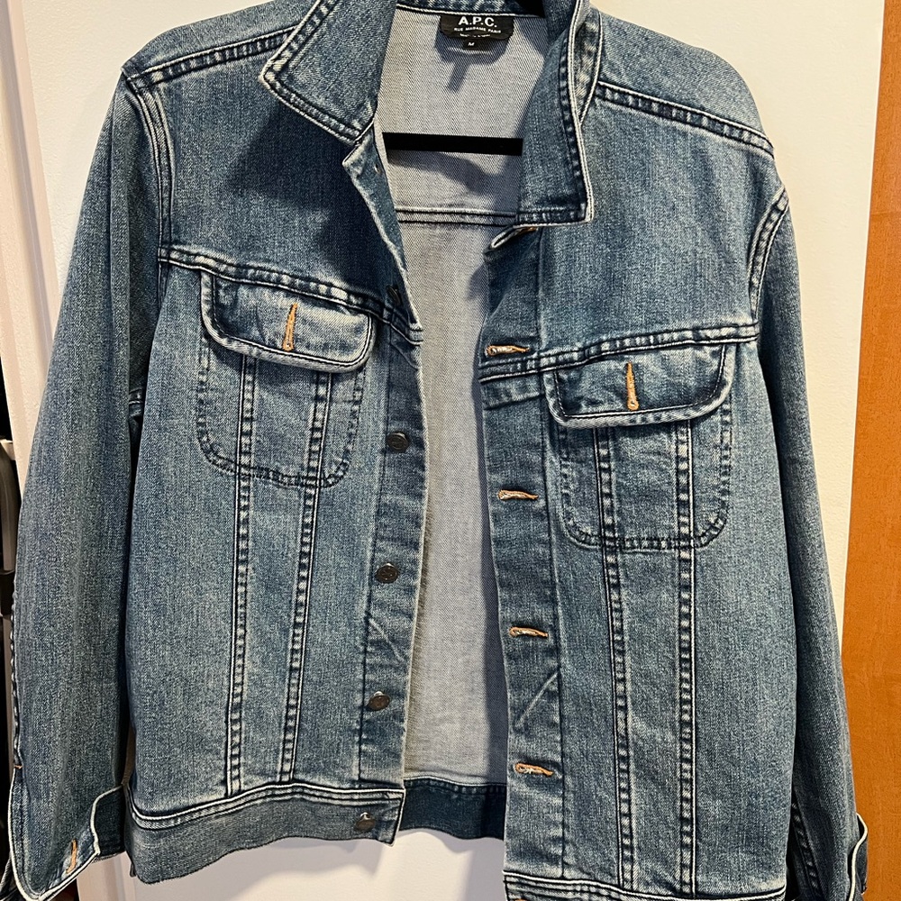 APC Jean jacket size medium!